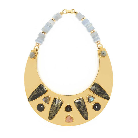 Understated Armor Necklace